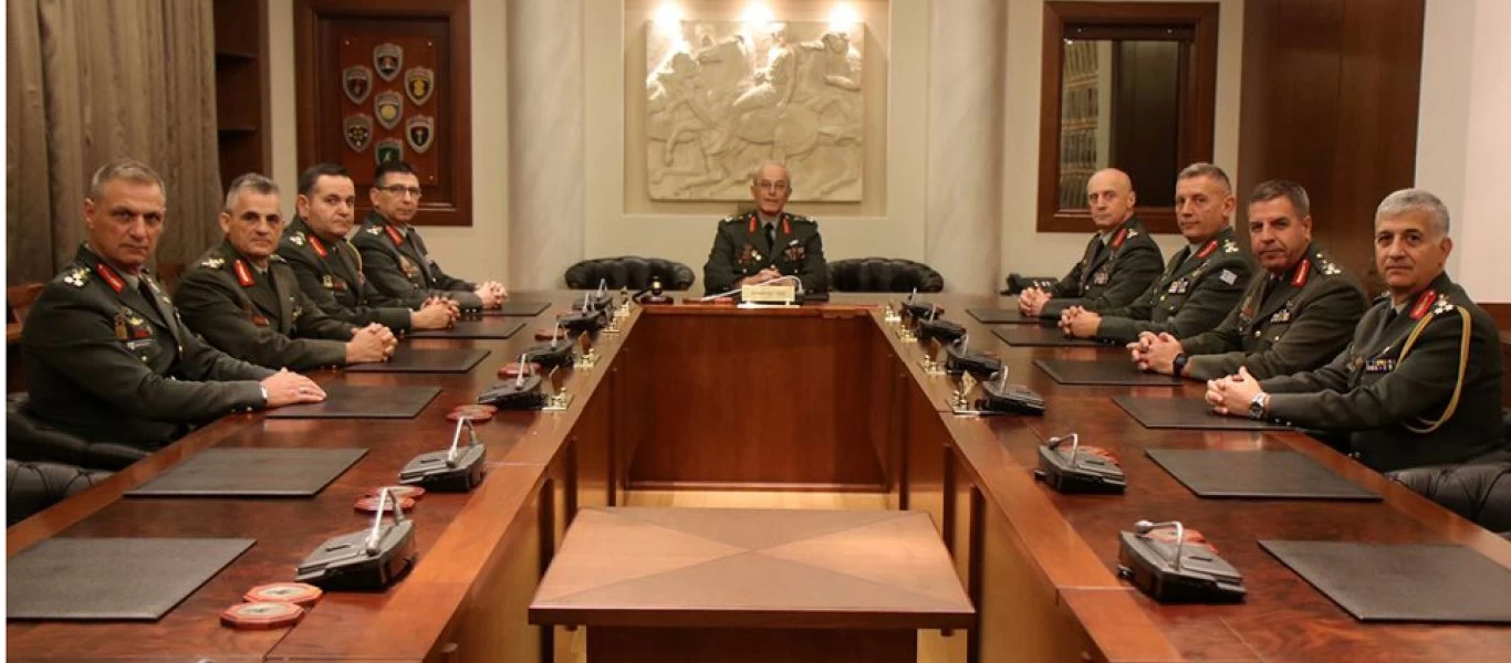 Τους συνταγματάρχες όπλων και σωμάτων έκρινε το Ανώτατο Στρατιωτικό Συμβούλιο